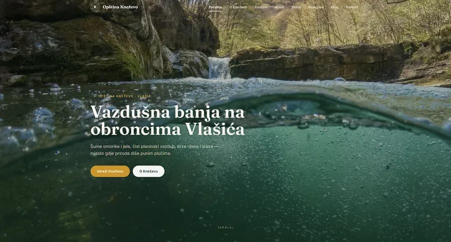 Tourismus-Website der Gemeinde Kneževo — Bergtourismus am Vlašić.